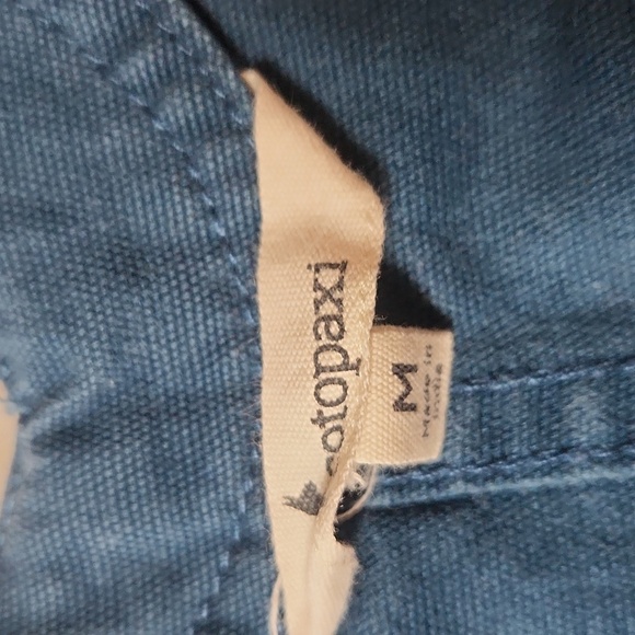 Cotopaxi Mercado Angular Pockets Organic Cotton Camp Dress Sz M-In BLUE - Picture 5 of 10